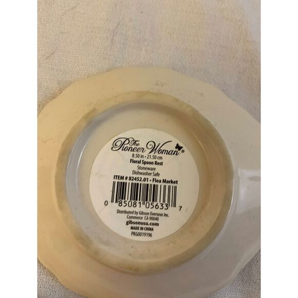 Pioneer Woman Floral Flowers Spoon Rest - Picture 3 of 4